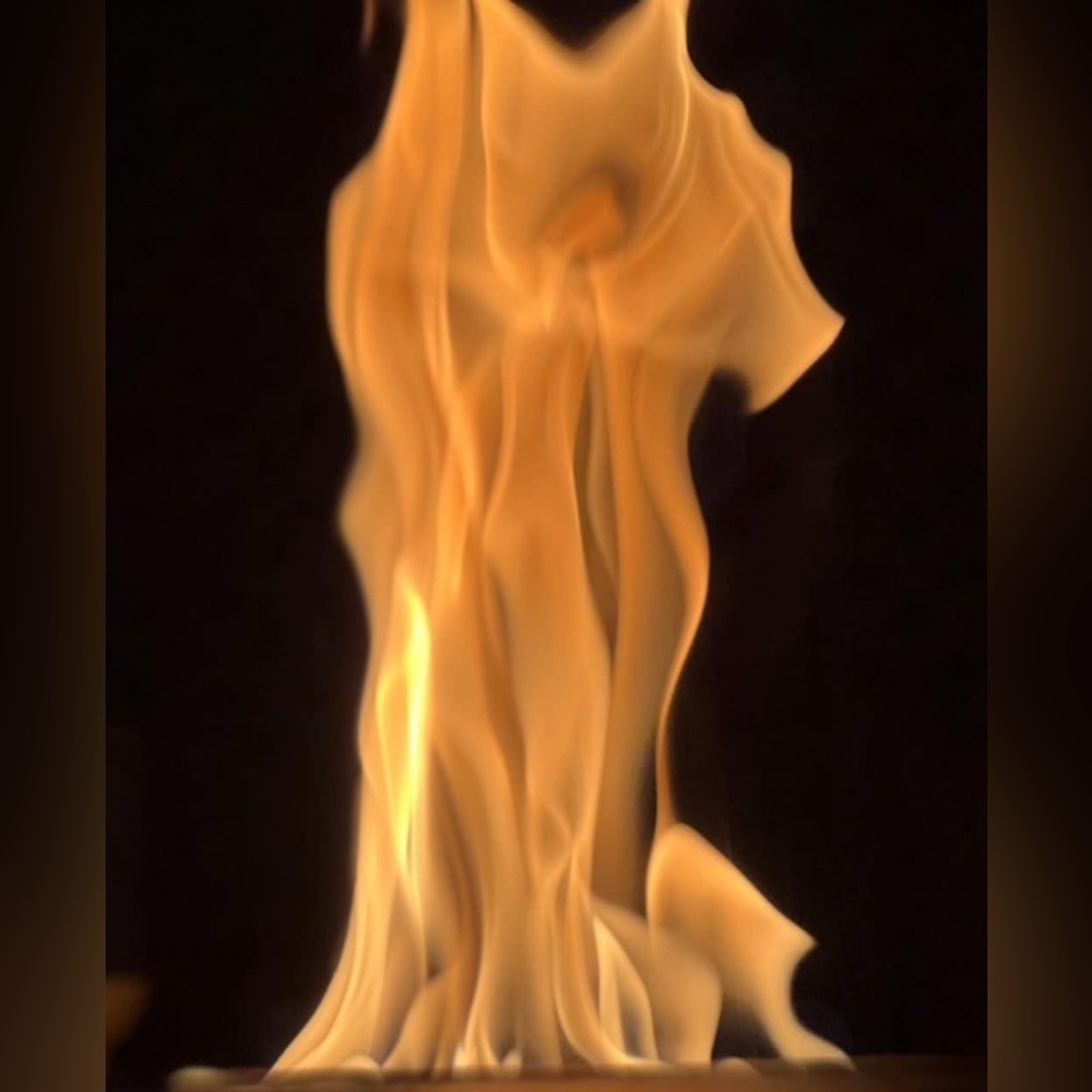 Abstract Flame Art Print